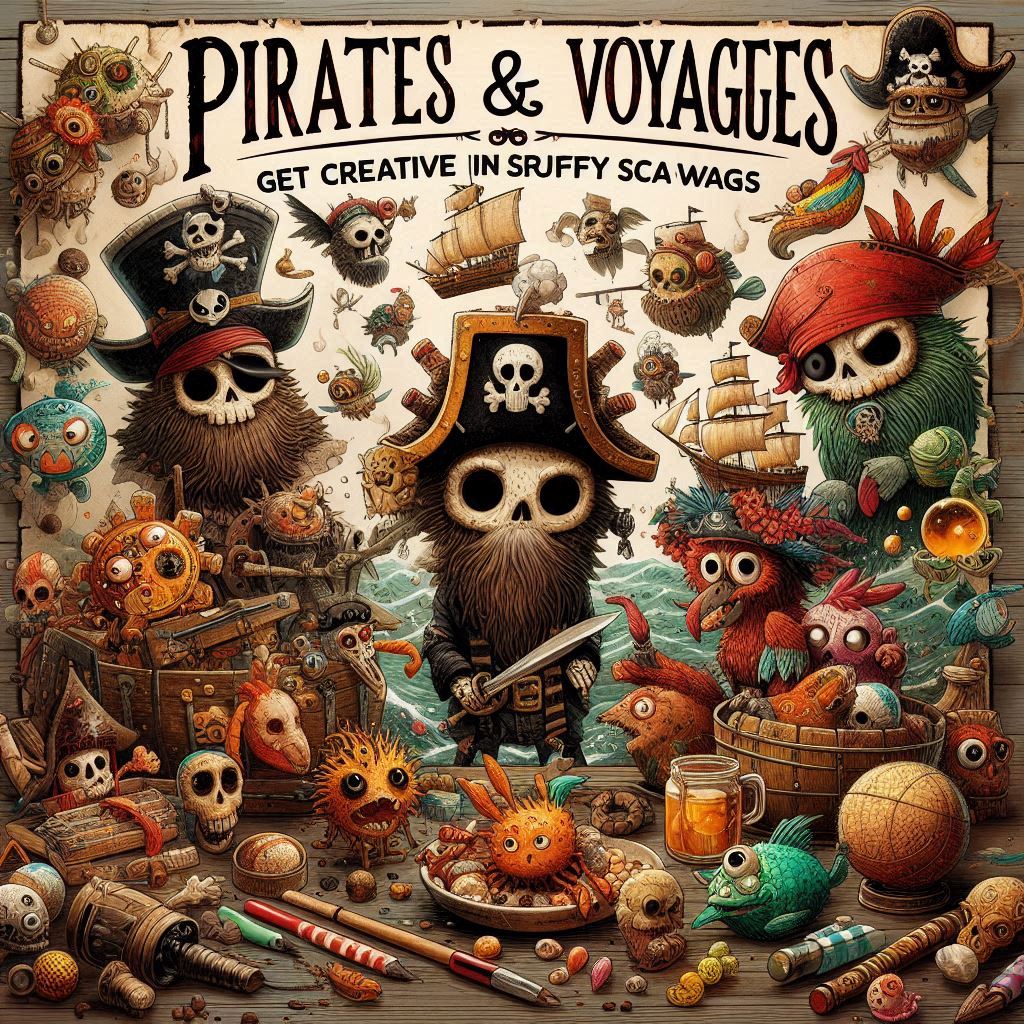Bajak Laut dan Pelayaran Kreatif dalam Scruffy Scallywags
