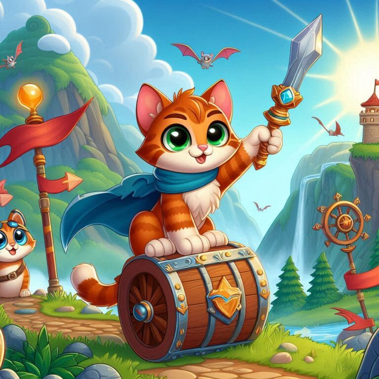 Petualangan Kucing Berani di Dunia Slot Purr Power