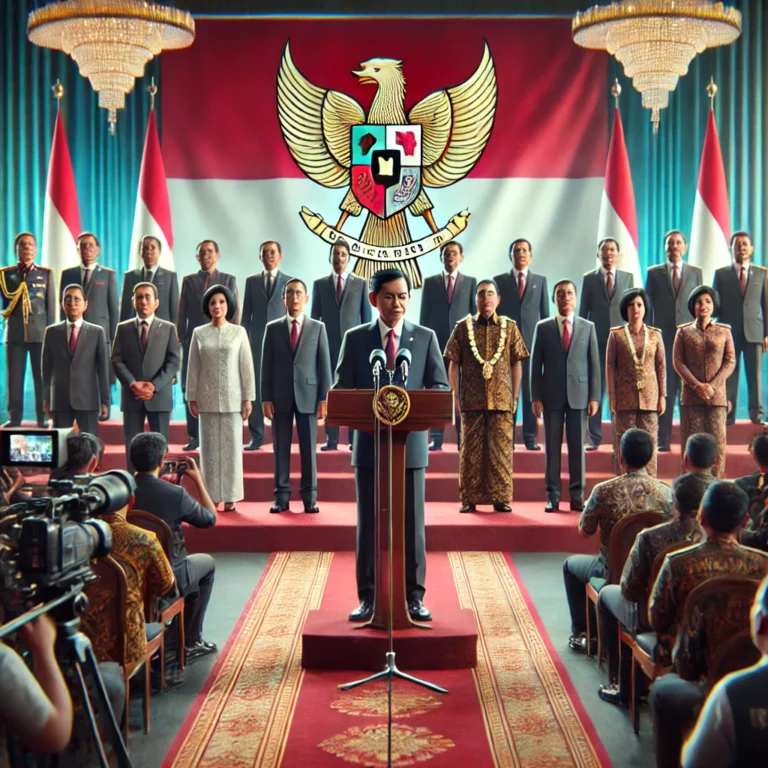 cickenya.org Presiden Indonesia Umumkan Kabinet Baru